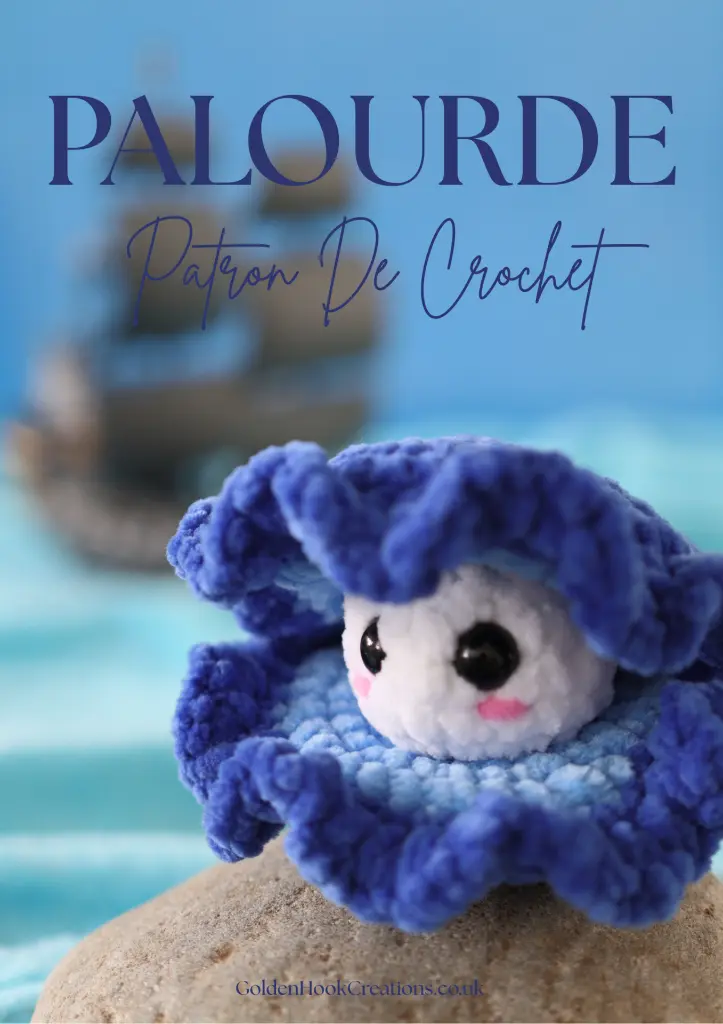 Clam Crochet Pattern - French - Cover.webp